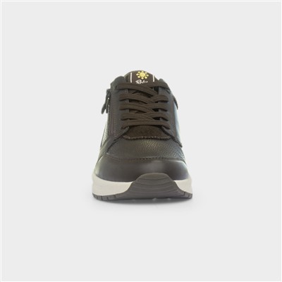 Chanice Womens Brown Lace Up Casual Shoe