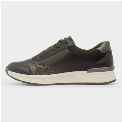 Chanice Womens Brown Lace Up Casual Shoe