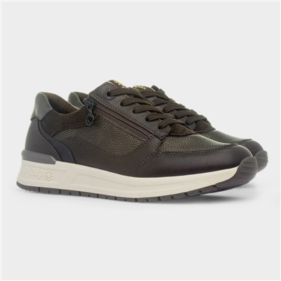 Chanice Womens Brown Lace Up Casual Shoe