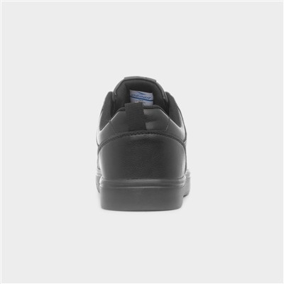 Gravitas Womens Black Lace Up Trainer
