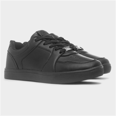 Gravitas Womens Black Lace Up Trainer