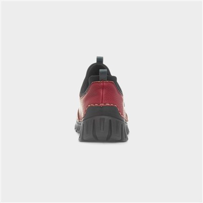Bremen Womens Red Casual Shoe