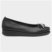Comfy Steps Womens Black Leather Shoe (Click For Details)