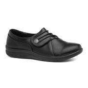 cushion walk leather shoes