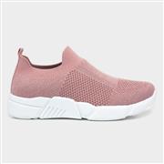 Lilley Dixie Womens Pink Slip On Casual Shoe (Click For Details)
