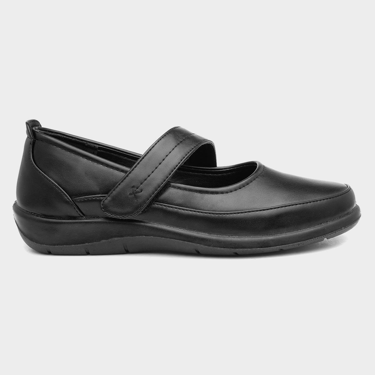 Dina Womens Black Casual Bar Shoe