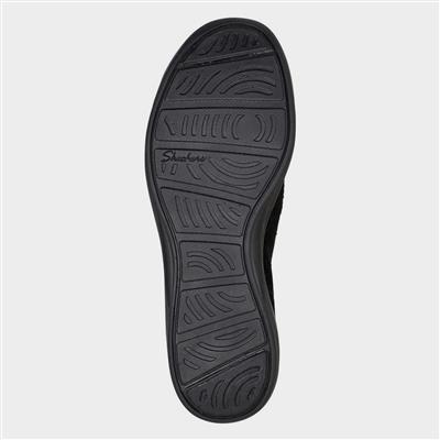 Skechers Arya Wild Insight Womens Black Shoe-125095 | Shoe Zone