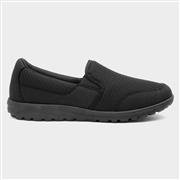 Lilley Dusty Womens Black Mesh Slip On Shoe (Click For Details)