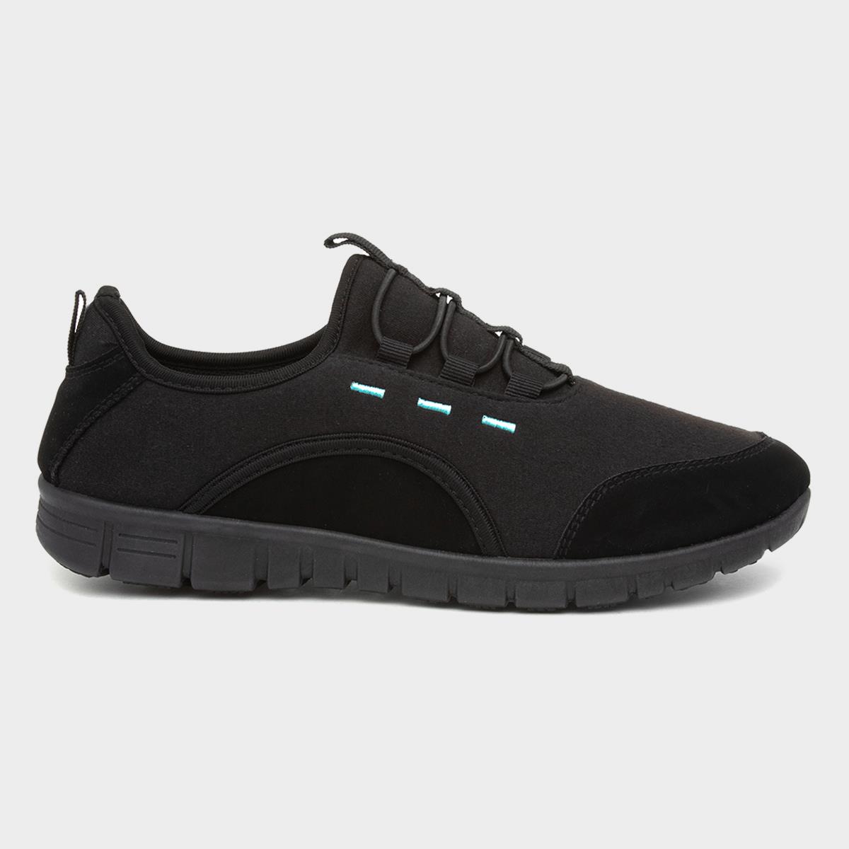 Lilley Darby Womens Bungee Lace Trainer
