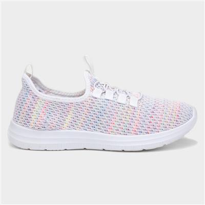 Womens Multi-Colour Bungee Lace Casual Shoe