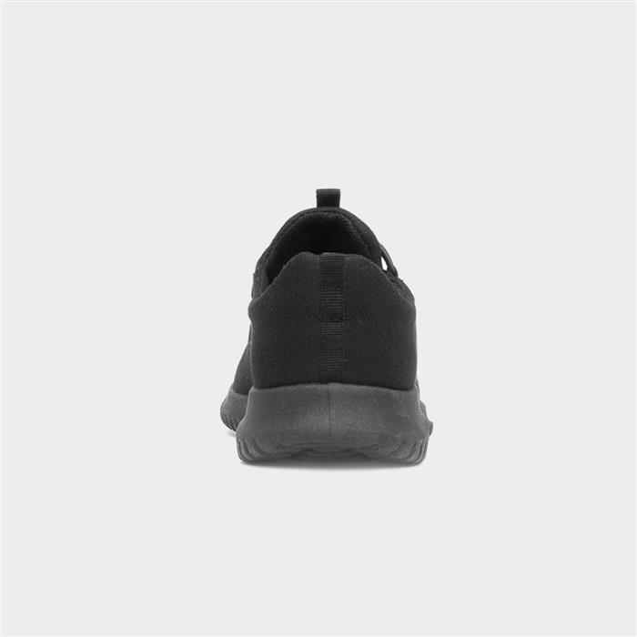 Womens Black Slip On Casual Shoes