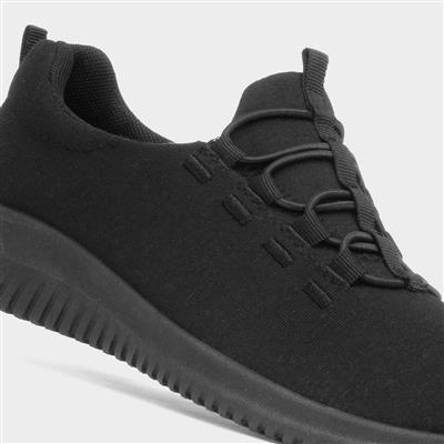 Womens Black Casual Shoe