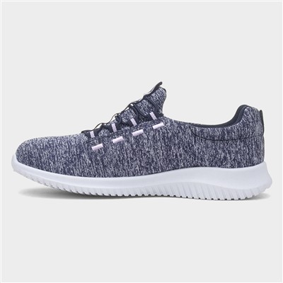 Womens Navy Casual Shoe