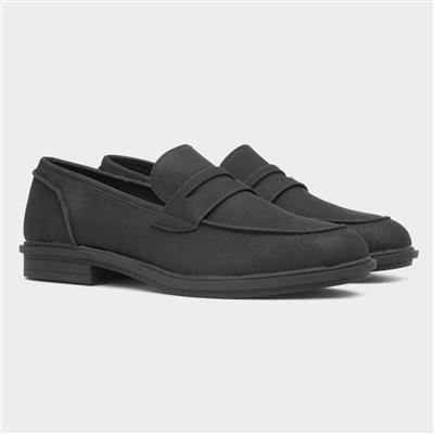 Gabby Womens Black Loafer