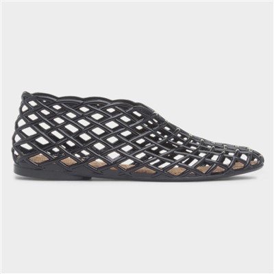 Avani Womens Black Jelly Shoe