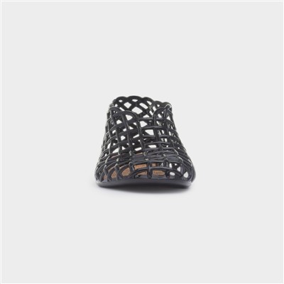 Avani Womens Black Jelly Shoe