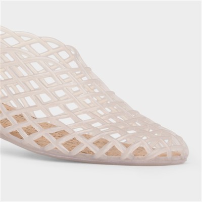 Avani Womens Nude Jelly Shoe