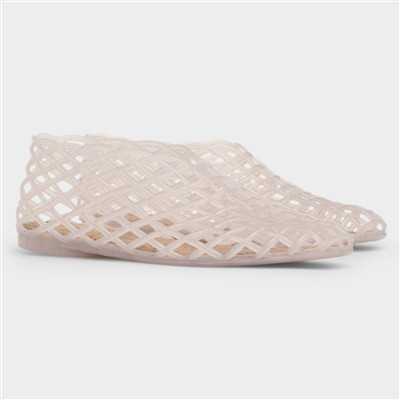 Avani Womens Nude Jelly Shoe