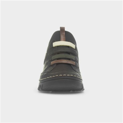 Bremen Black Slip On Shoe