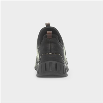 Bremen Black Slip On Shoe