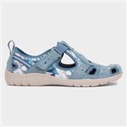 Free Spirit Cleveland Womens Blue Casual Shoe (Click For Details)