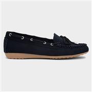 Topway Womens Navy Suede Loafer (Click For Details)