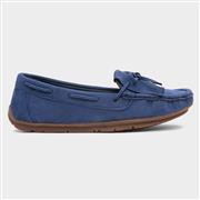 Topway Womens Blue Tasselled Loafer (Click For Details)
