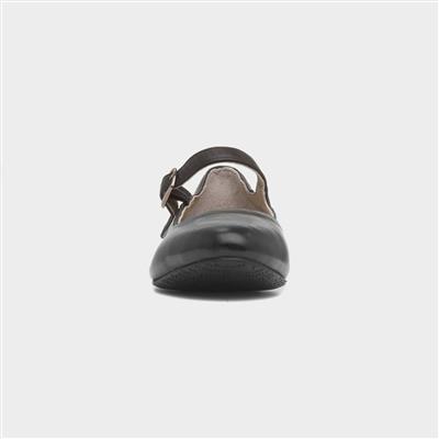 Melissa Womens Black Leather Shoe