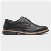 Hush Puppies Verity Womens Black Leather Brogue (Click For Details)