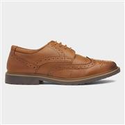 Hush Puppies Verity Womens Tan Leather Shoe (Click For Details)