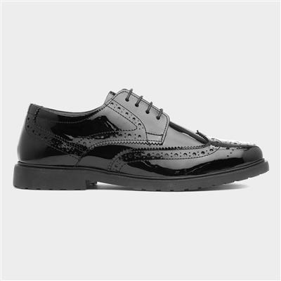 Verity Womens Black Leather Shoe