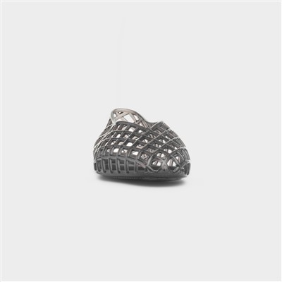 Ashley Womens Grey Jelly Shoe