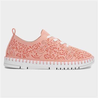 Carasco Womens Pink Casual Shoe