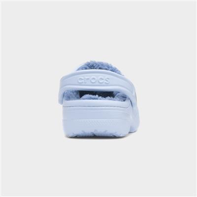 Baya Womens Blue Warm Lined EVA Clog