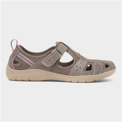 Cleveland Womens Khaki Shoe