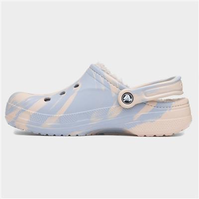 Baya Womens Multi Marble Warm Lined Clog
