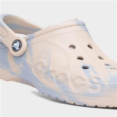 Baya Womens Multi Marble Warm Lined Clog