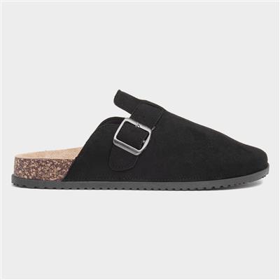 Imogen Womens Black Mule Sandal