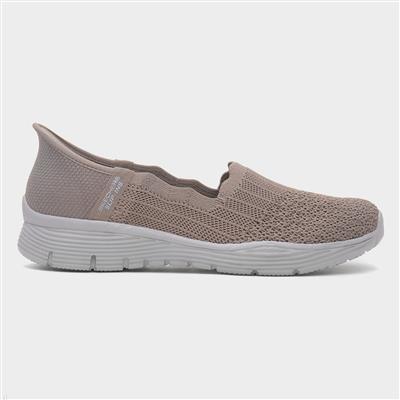 Slip Ins Seager Womens Taupe Casual Shoe
