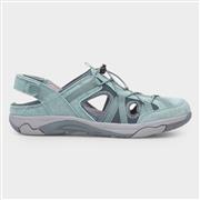 Free Spirit Bryn Womens Moroccan Blue Casual Shoe (Click For Details)