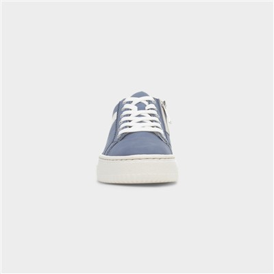 Antistress Womens Indigo Chunky Casual Shoe