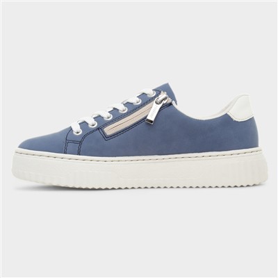 Antistress Womens Indigo Chunky Casual Shoe
