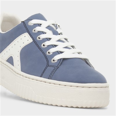 Antistress Womens Indigo Chunky Casual Shoe