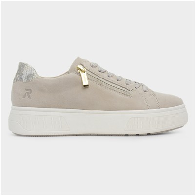 Antistress Womens Iceberg Suede Zip Shoe
