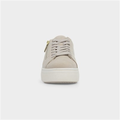 Antistress Womens Iceberg Suede Zip Shoe