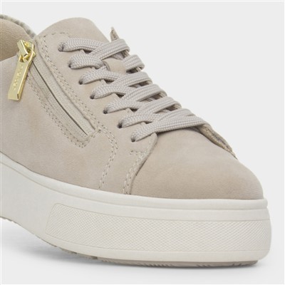Antistress Womens Iceberg Suede Zip Shoe