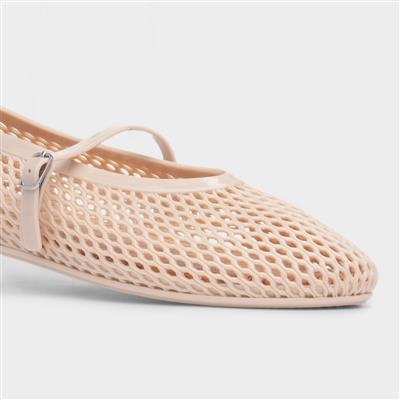 Stevie Womens Nude Jelly Shoe
