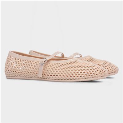 Stevie Womens Nude Jelly Shoe