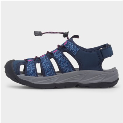 Bibury Womens Navy Walking Sandal