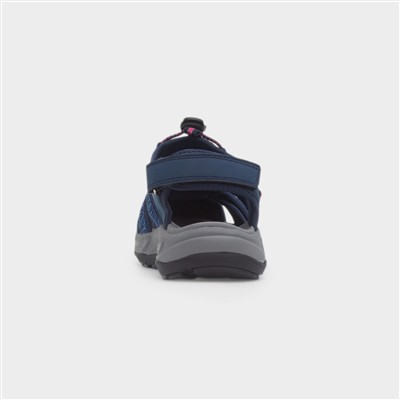 Bibury Womens Navy Walking Sandal